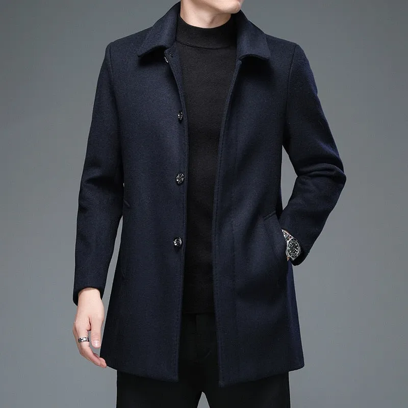 Men's Winter Long Jacket