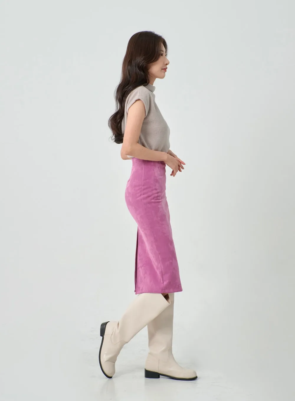 Midi Pencil Skirt IO27