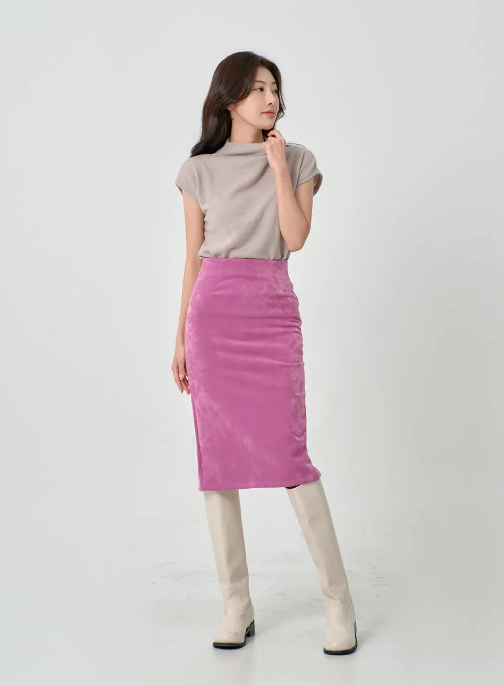 Midi Pencil Skirt IO27