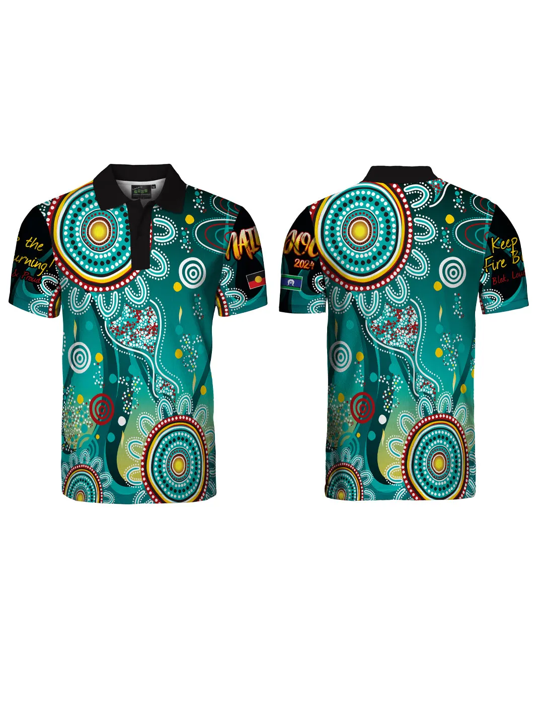 NAIDOC 2024 - Polo Shirt Adults - 3-SOLD OUT!!