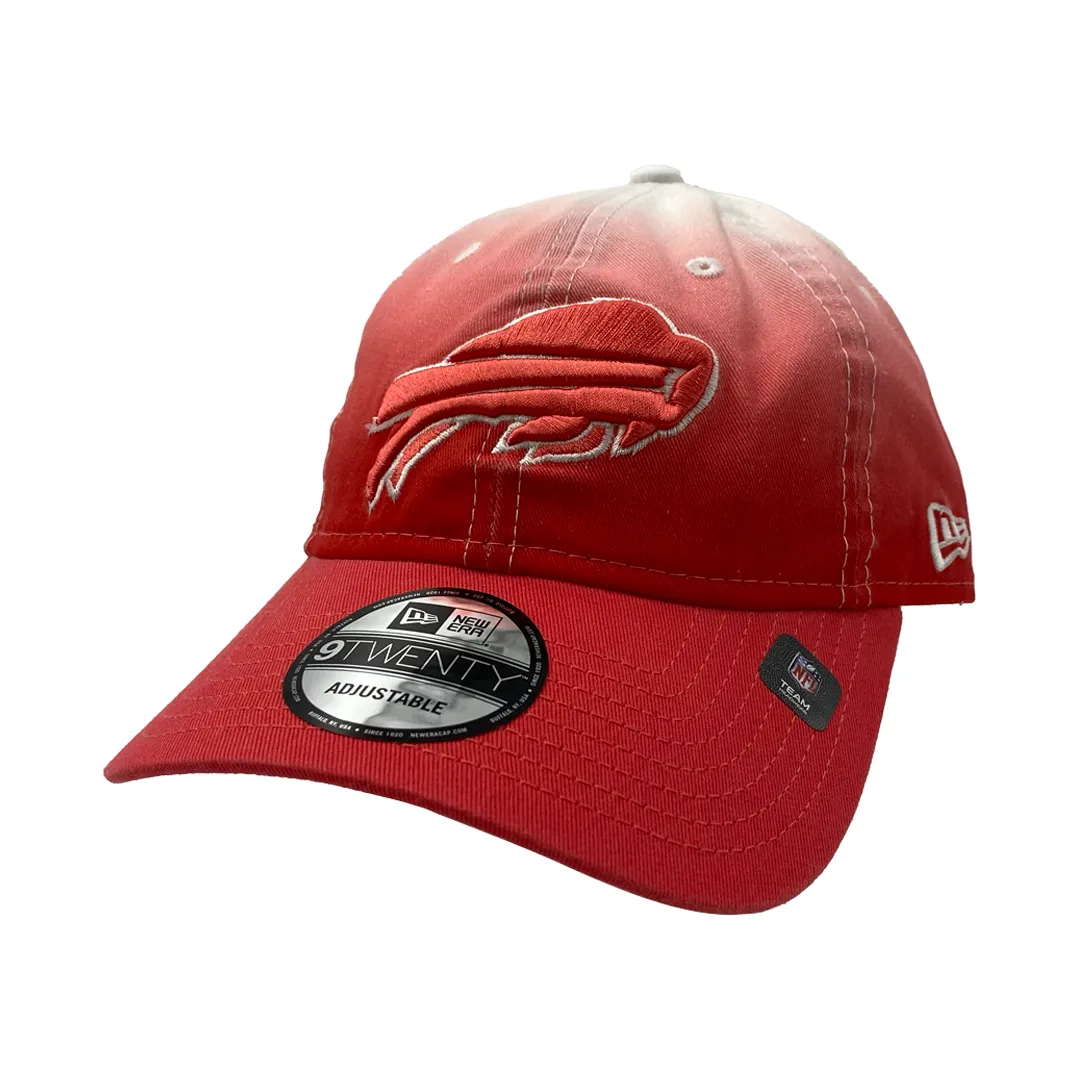 New Era Buffalo Bills Red and White Ombre Adjustable Hat