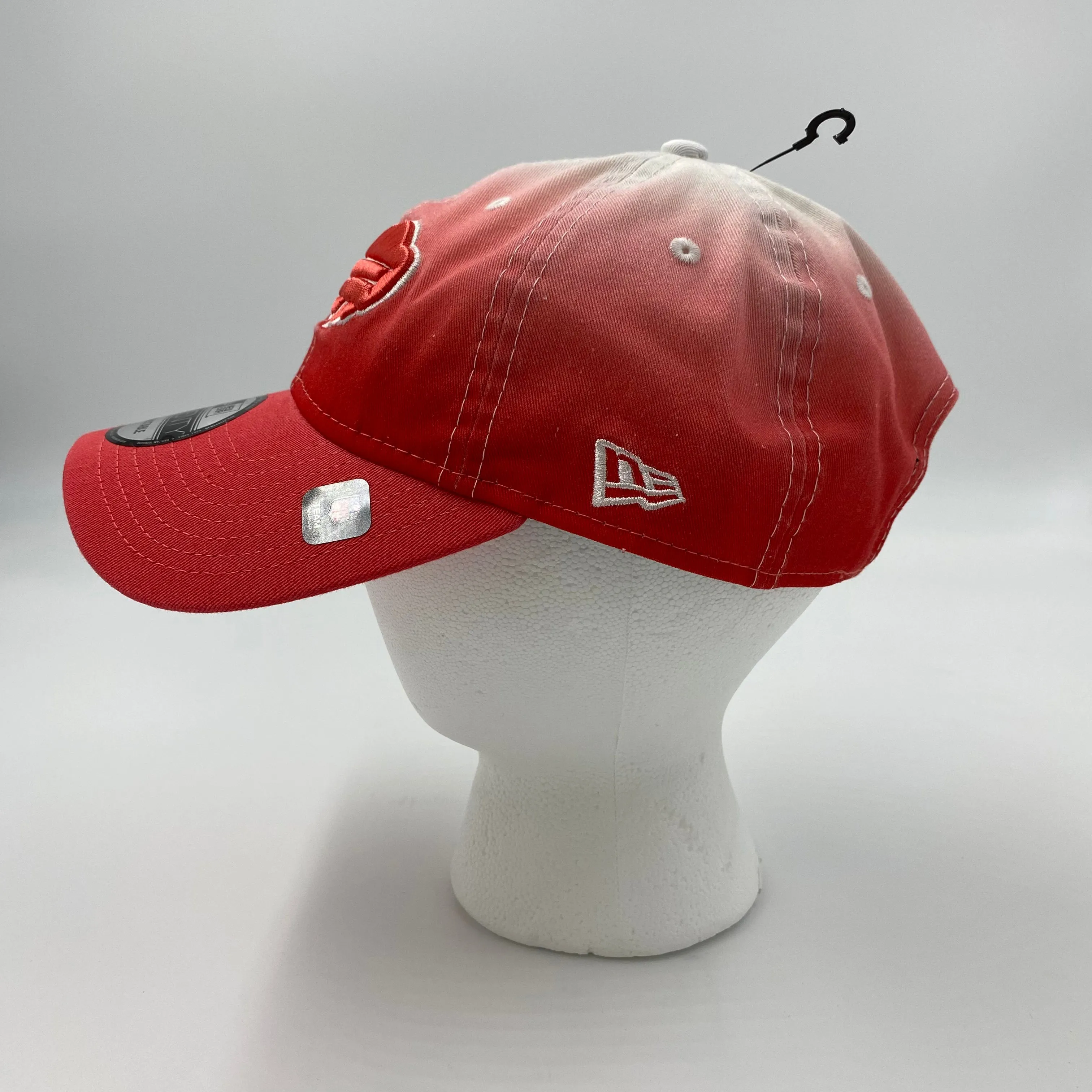 New Era Buffalo Bills Red and White Ombre Adjustable Hat