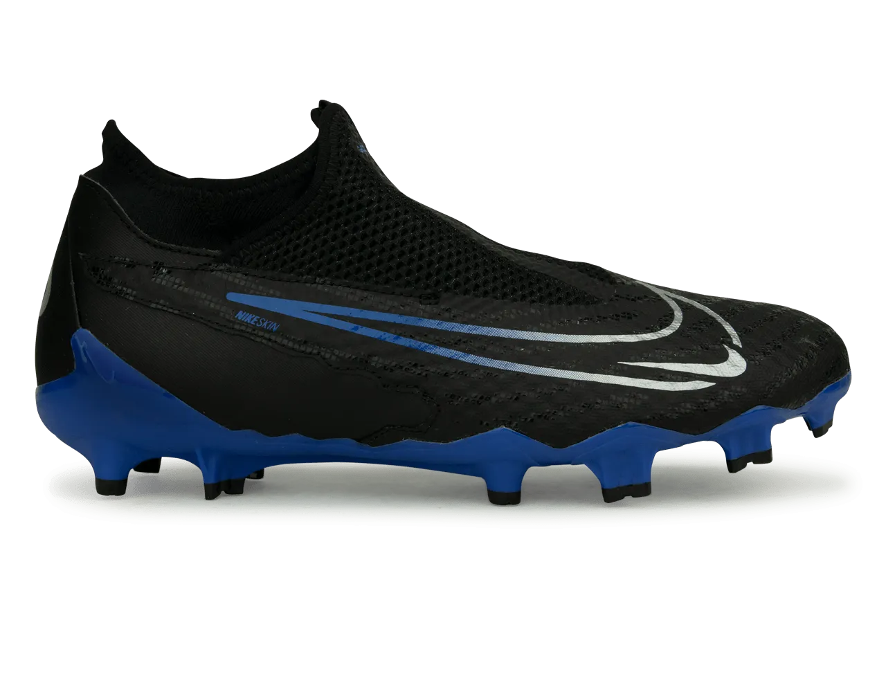 Nike Men's Phantom GX Academy DF FG/MG Black/Blue