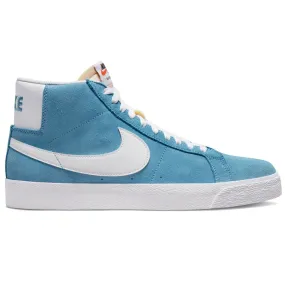 Nike SB Zoom Blazer Mid Cerulean/Cerulean/White/White