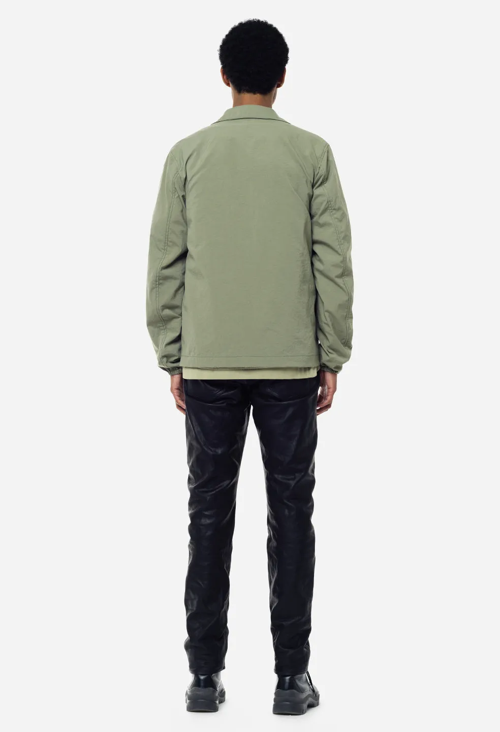 Nylon Coach's Jacket / Sage