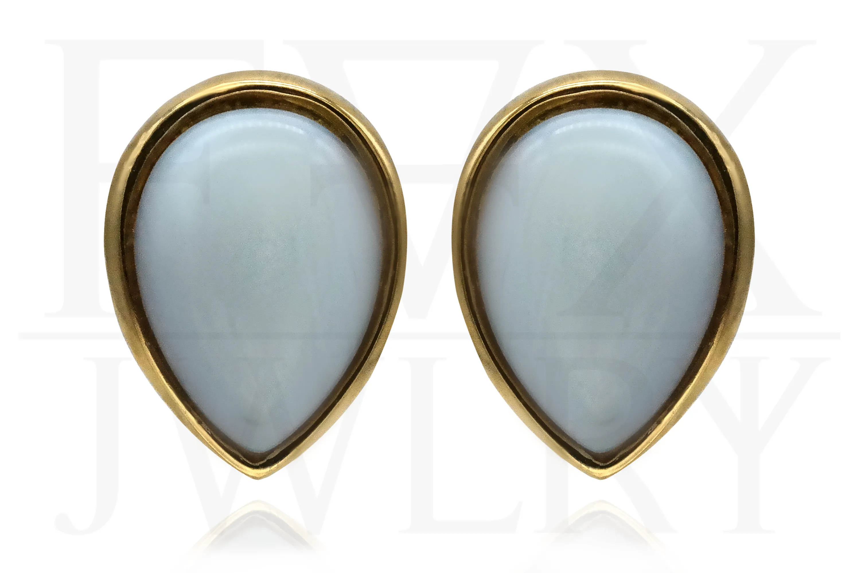 Opalite Teardrop Ear Weights