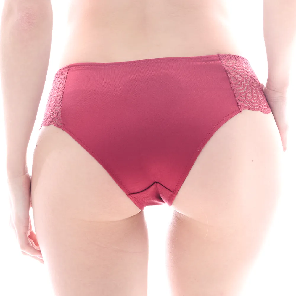 Panty coordinable hispter con detalles de encaje a los costados 74398 Carnival