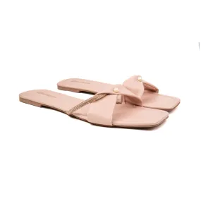 Pink Stud Strip Slides