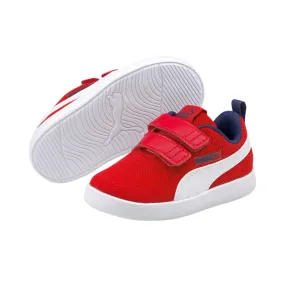 Puma sneakers with strap Courtflex v2 Mesh V 371759 06 red white