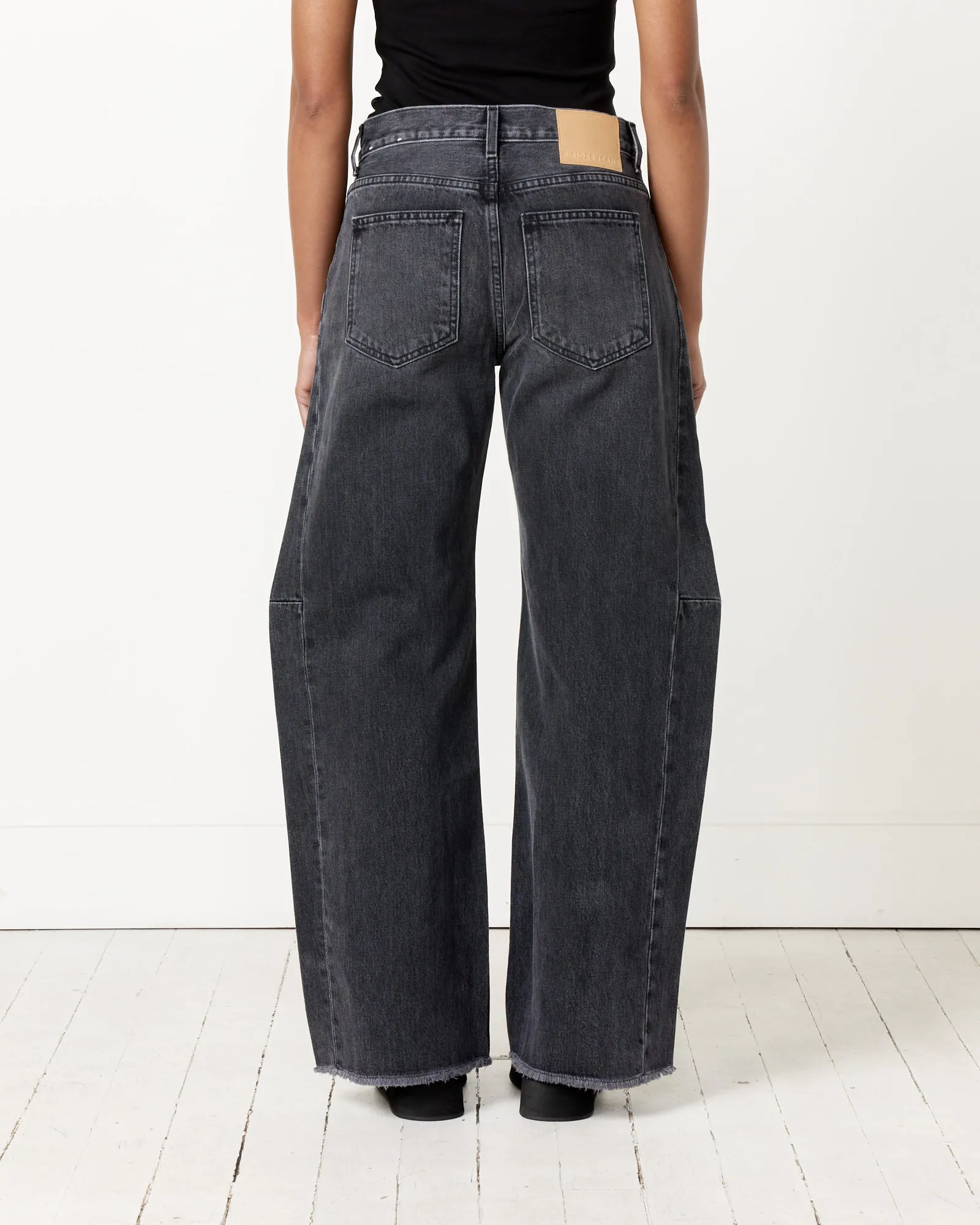 Relaxed Lasso Long Jean in Stil Black