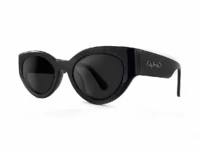 Ruby Rocks Chunky 'zante' Cateye In Black