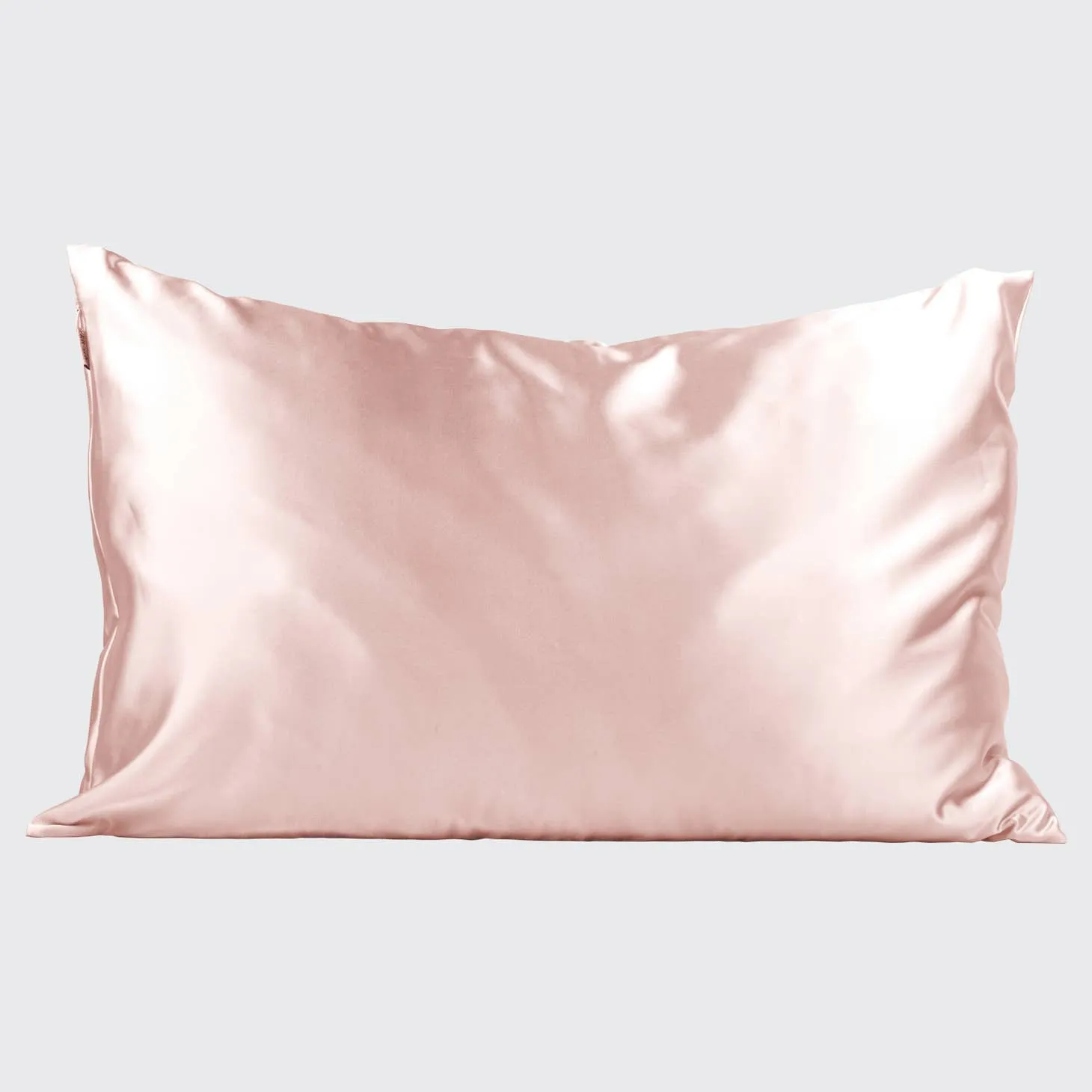 Satin Standard Pillowcase, Blush | Kitsch