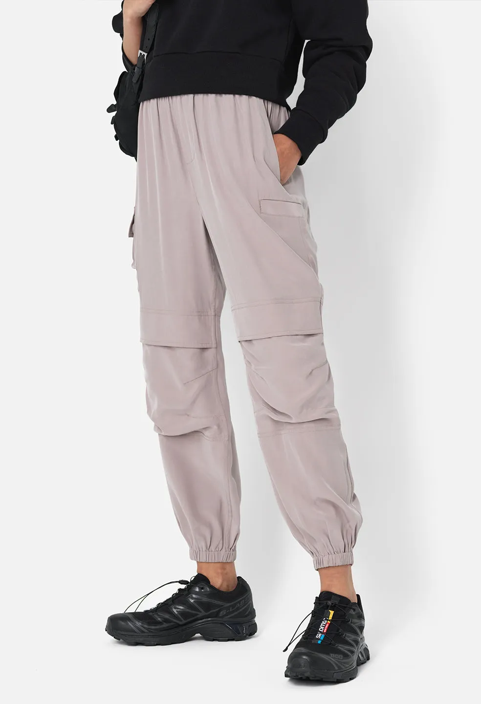 Silk Himalayan Pants / Thistle