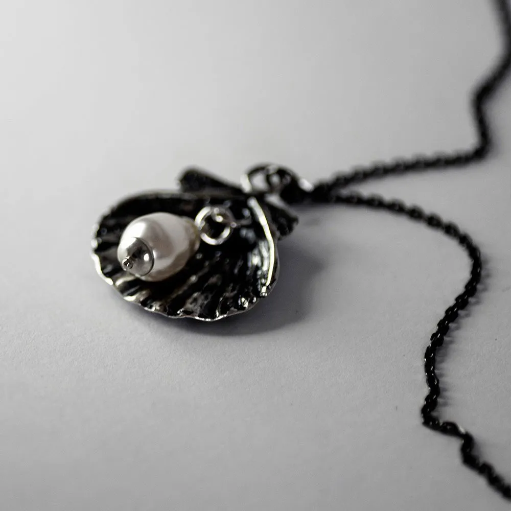 Silver Shell pendant - final sale