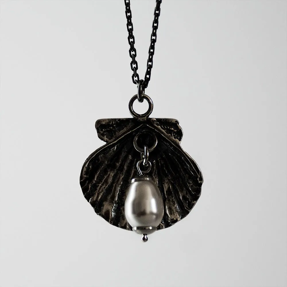 Silver Shell pendant - final sale