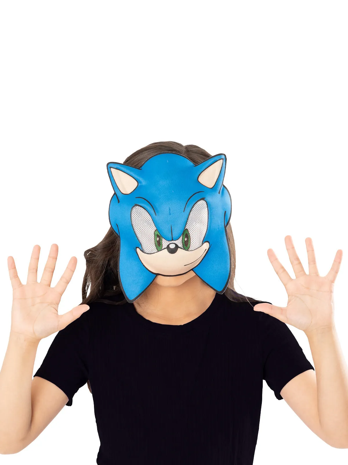 Sonic the Hedgehog Half Mask for Kids - Sonic the Hedgehog