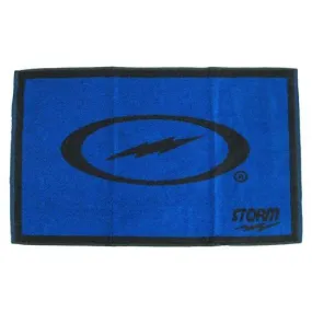 Storm Logo Bowling Towel Black Blue