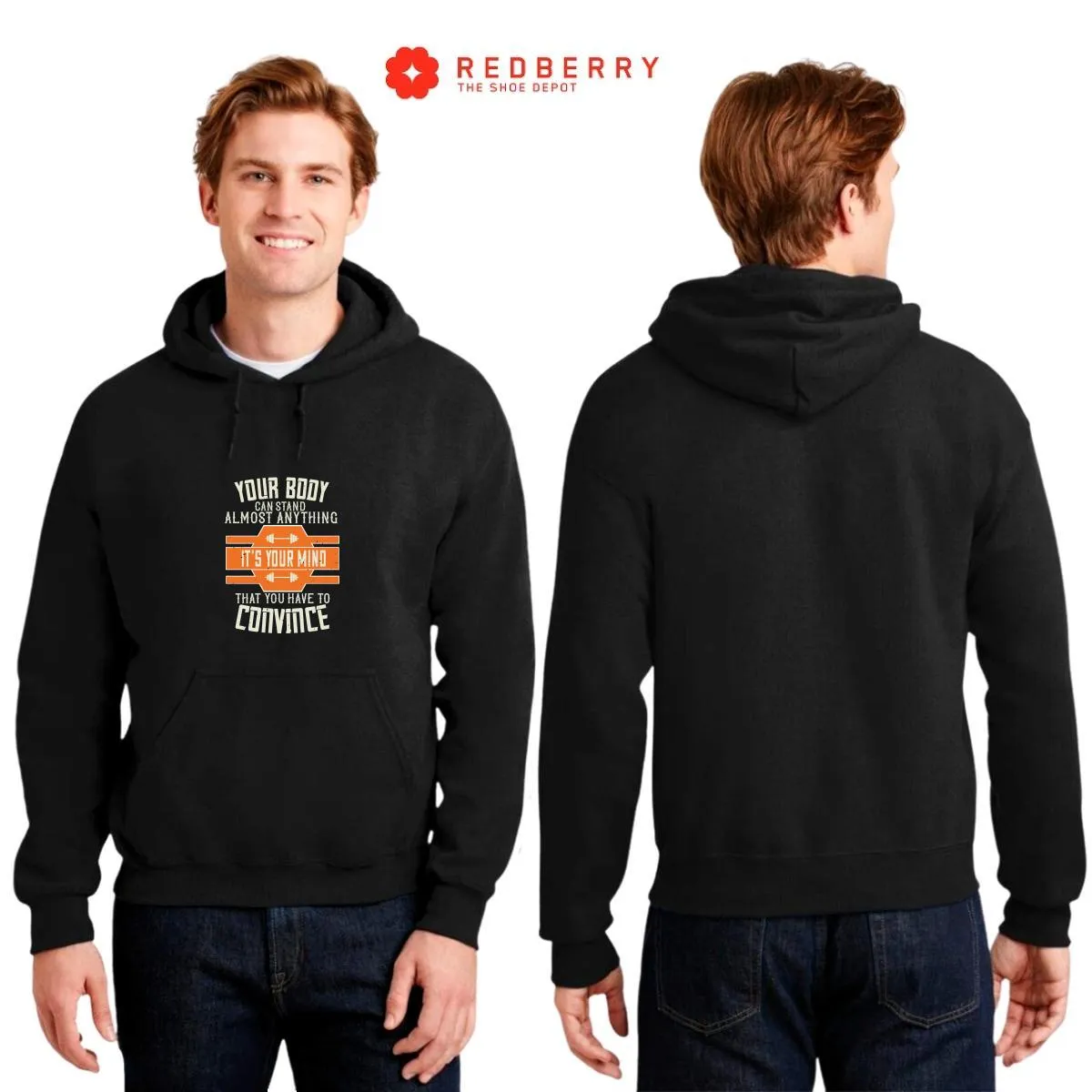 Sudadera Hombre  Hoodie Fitness Gym Ejercicio 050