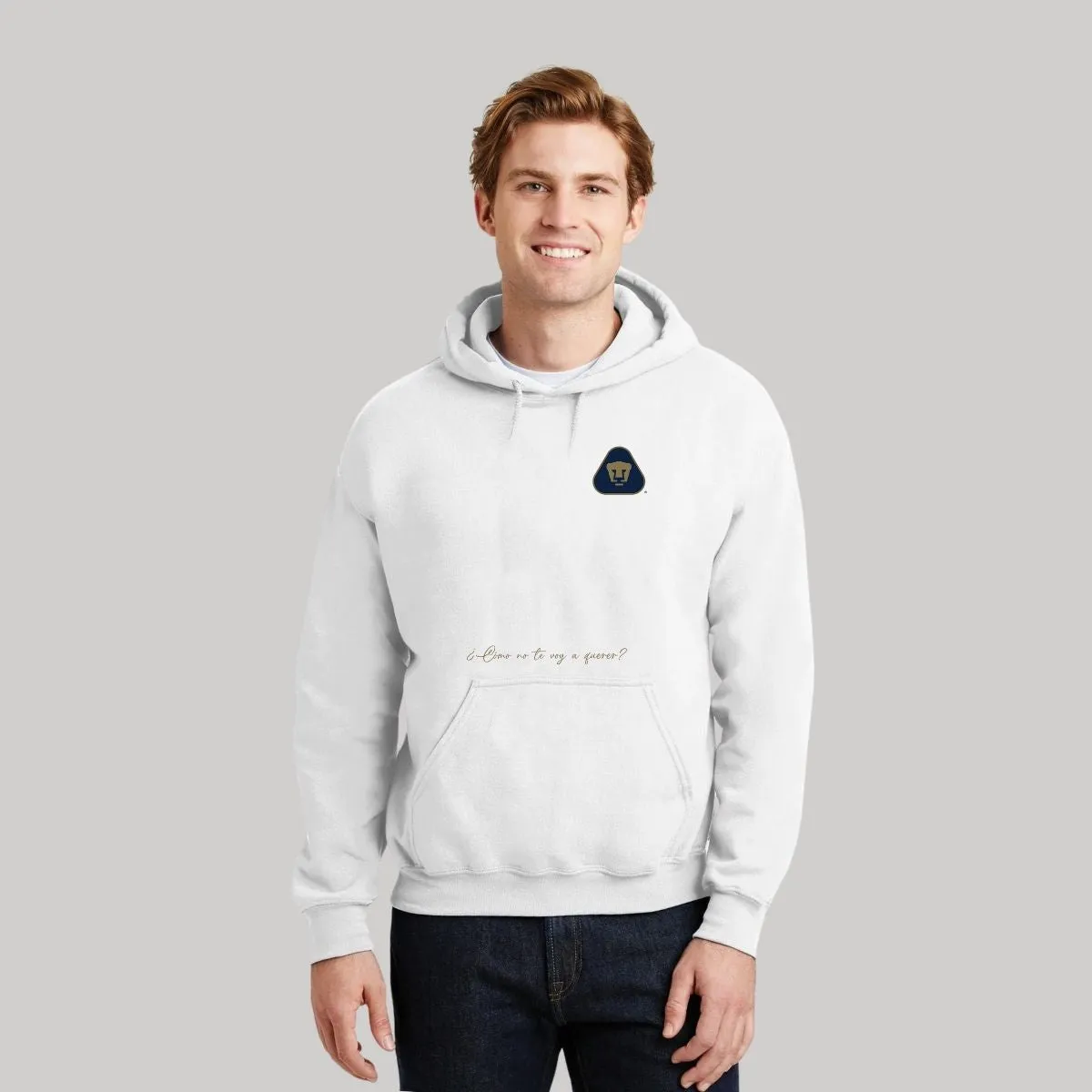 Sudadera para Hombre Hoodie Pumas UNAM Te voy a querer