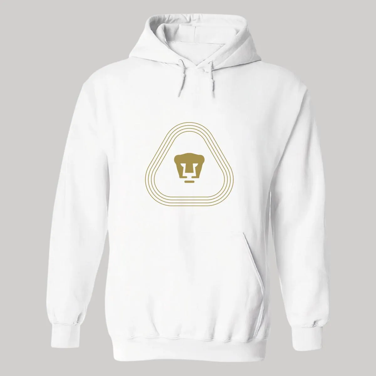 Sudadera para Mujer Hoodie Pumas UNAM Logo Líneas