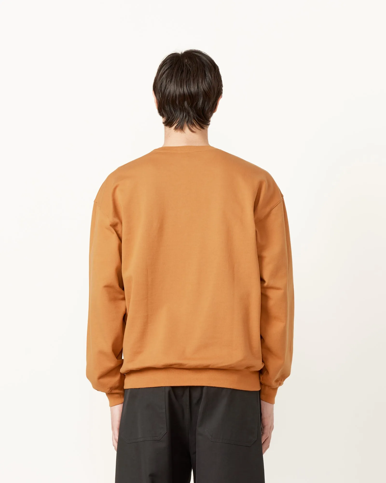 Super Gauze Sweat Pullover in Light Brown