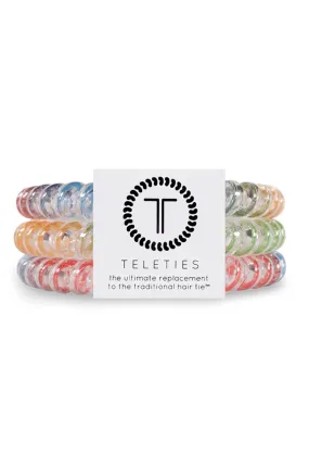 TELETIES Small Hair Ties - Rainbow Rope