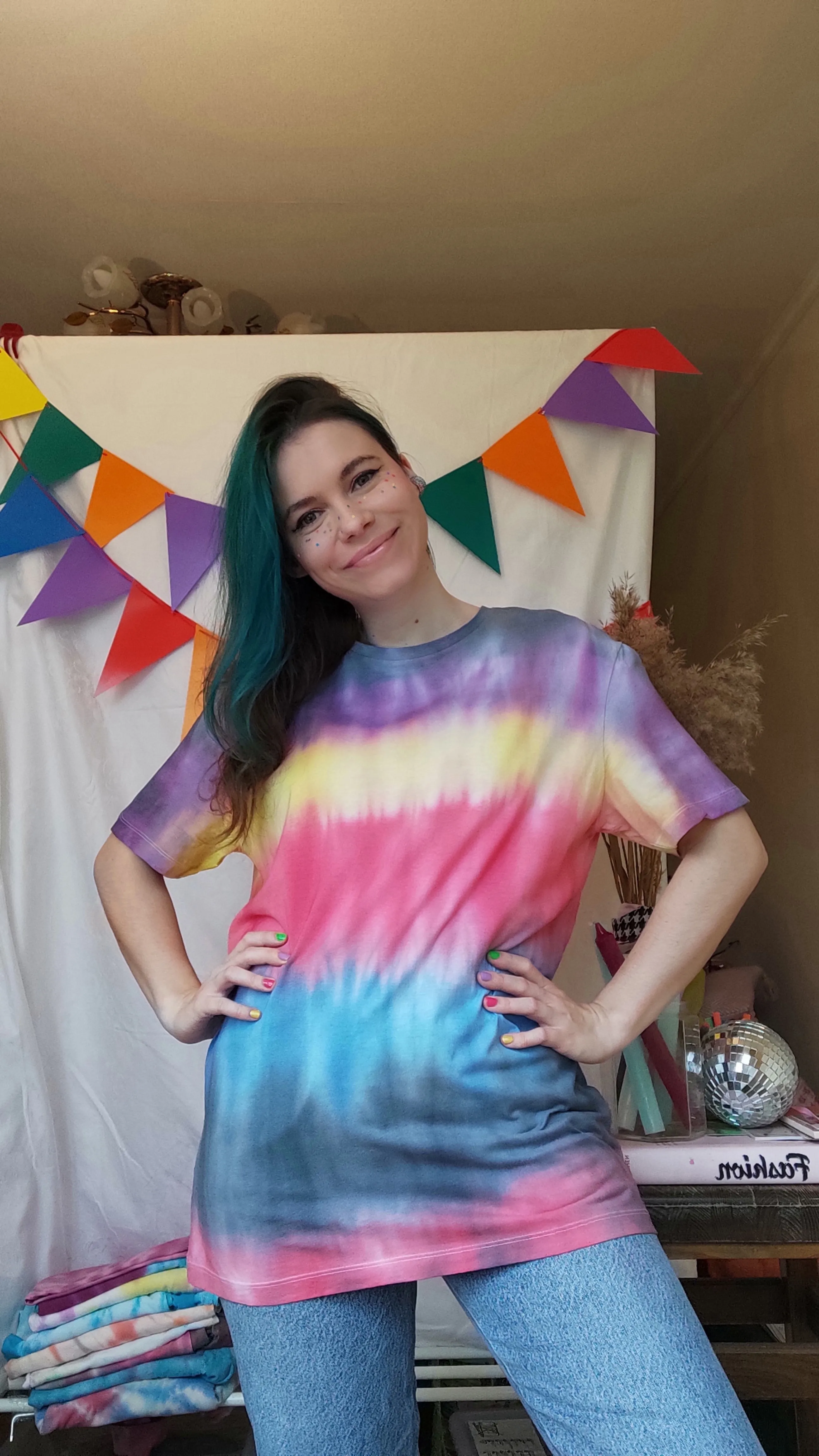 TIE-DYE T-SHIRT VIRGO