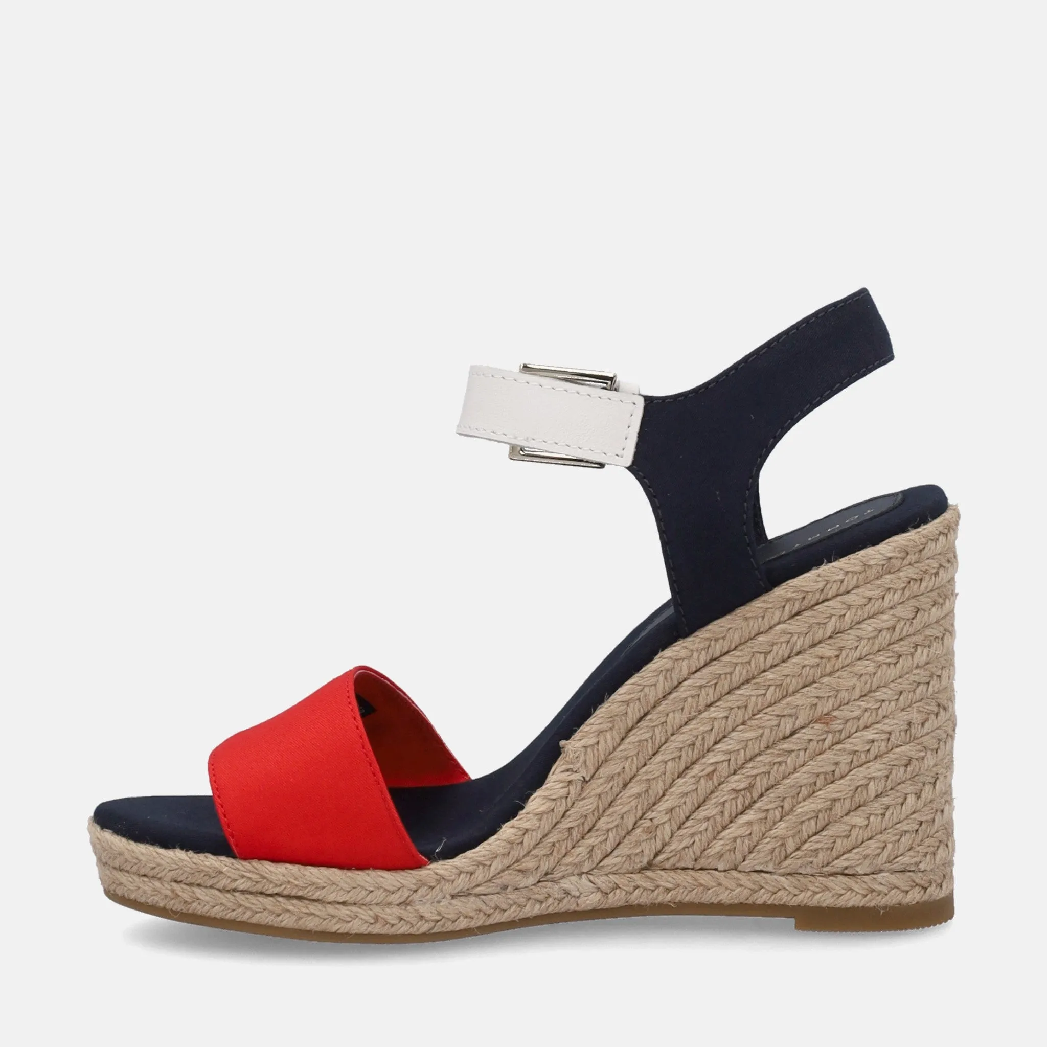 TOMMY HILFIGER STRIPES WEDGE