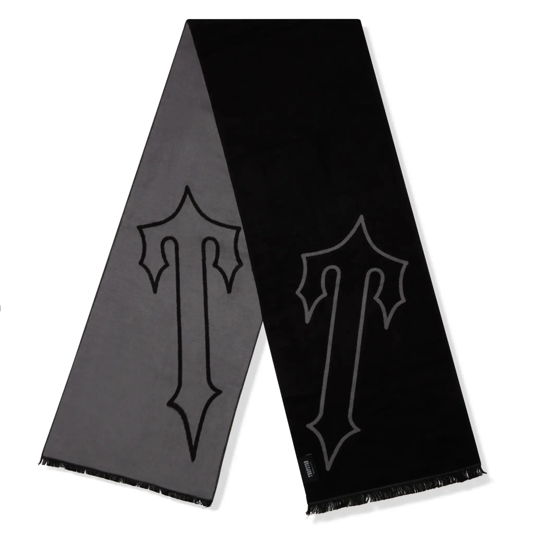 Trapstar Irongate Black Grey T Scarf