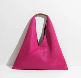 Triangle Shoulder Bag Pink