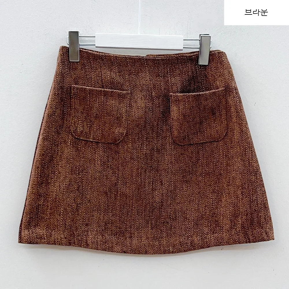 Tweed Mini Skirt BS-B04011502