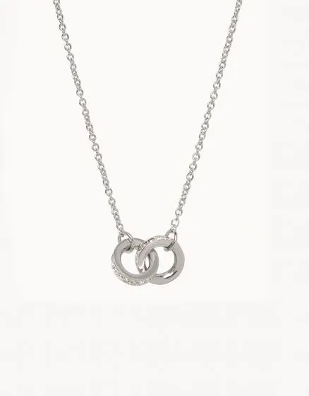 Unbreakable Double Ring Necklace