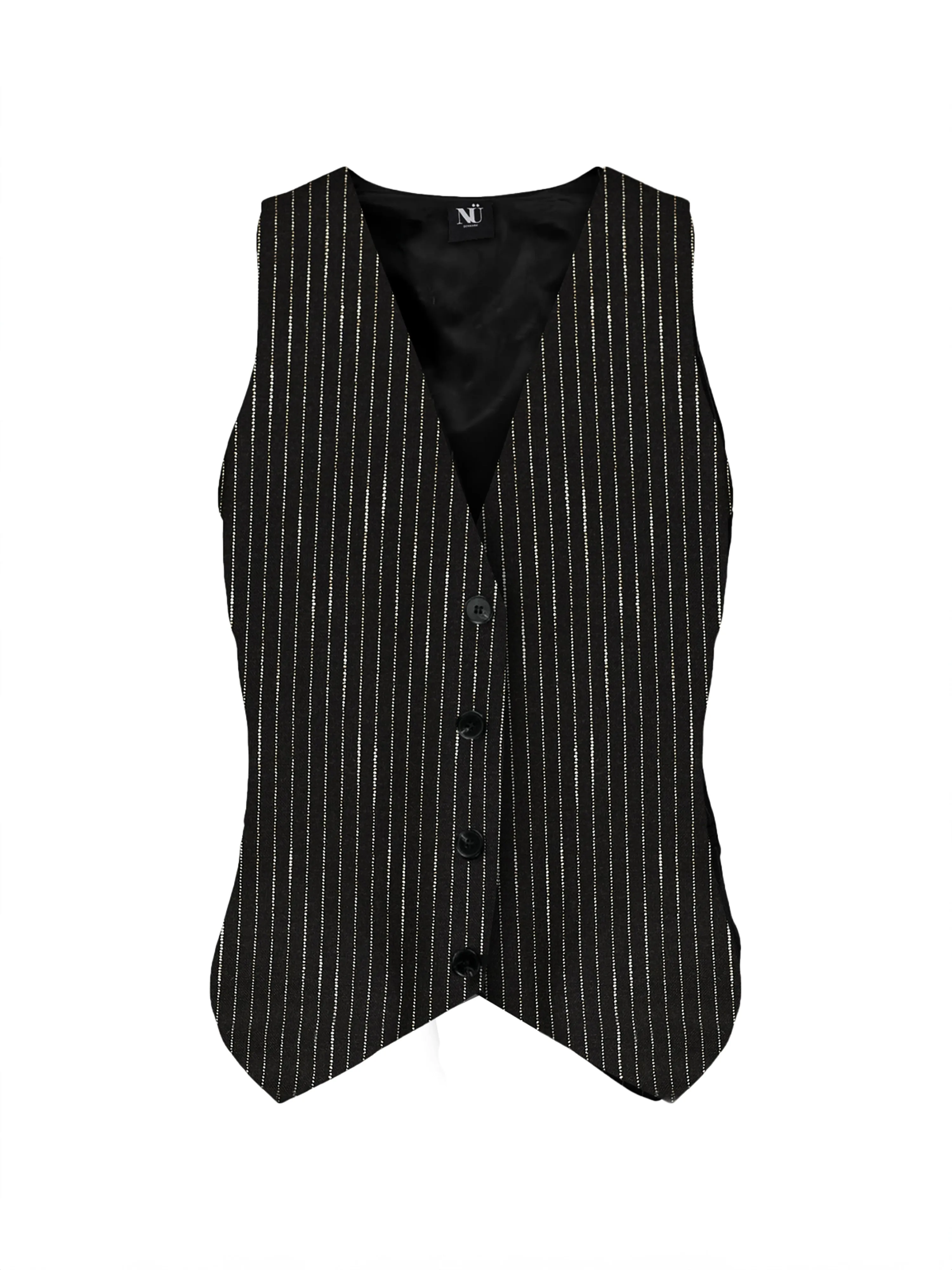 VALBORG vest - Black mix