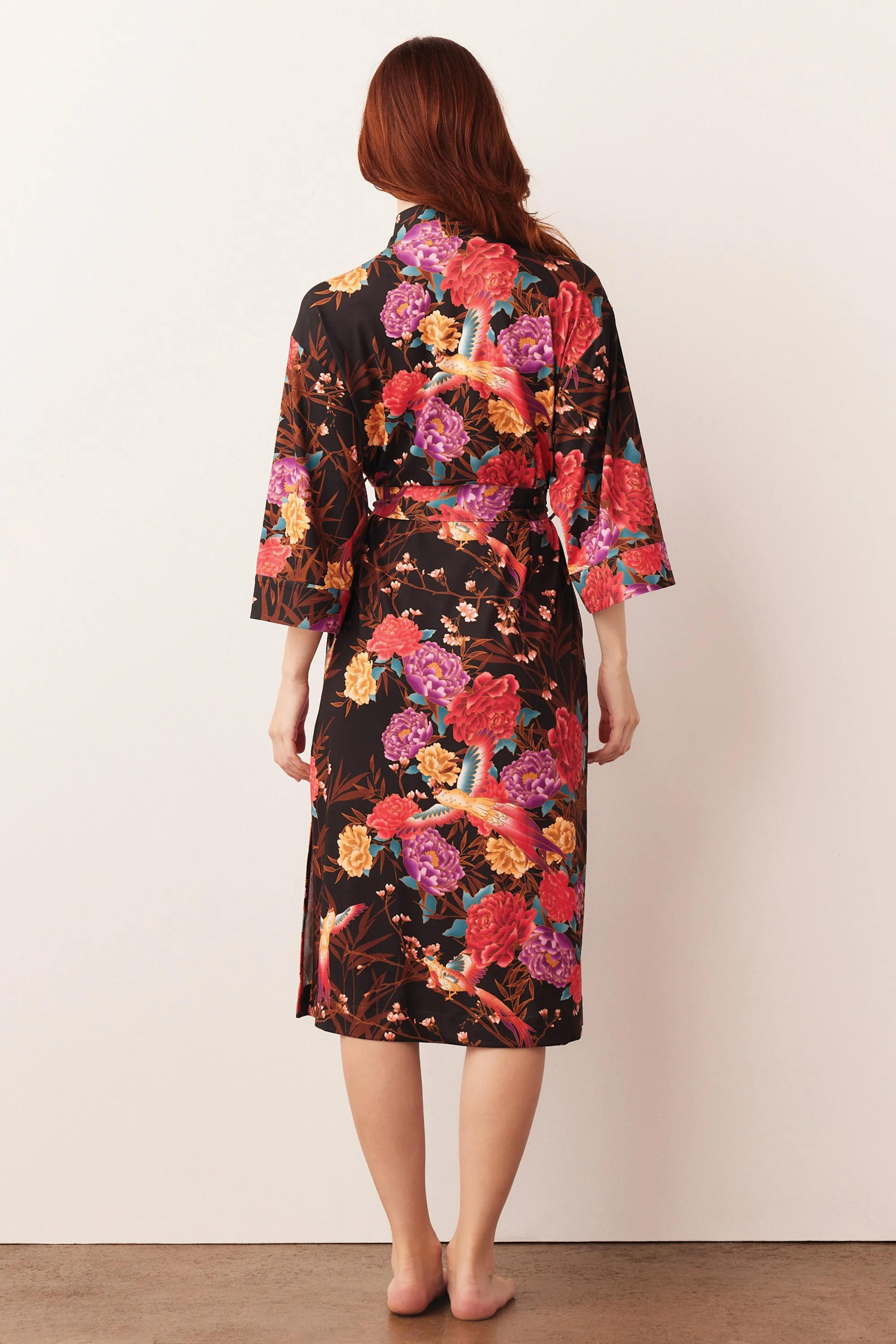 Vera Midi Robe | Twilight Garden