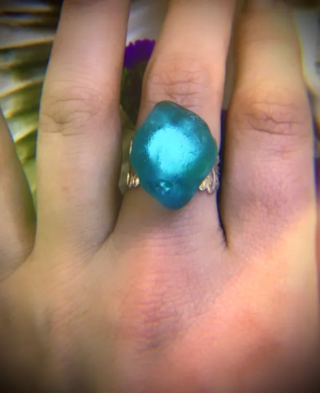 Vibe Sea Glass Ring