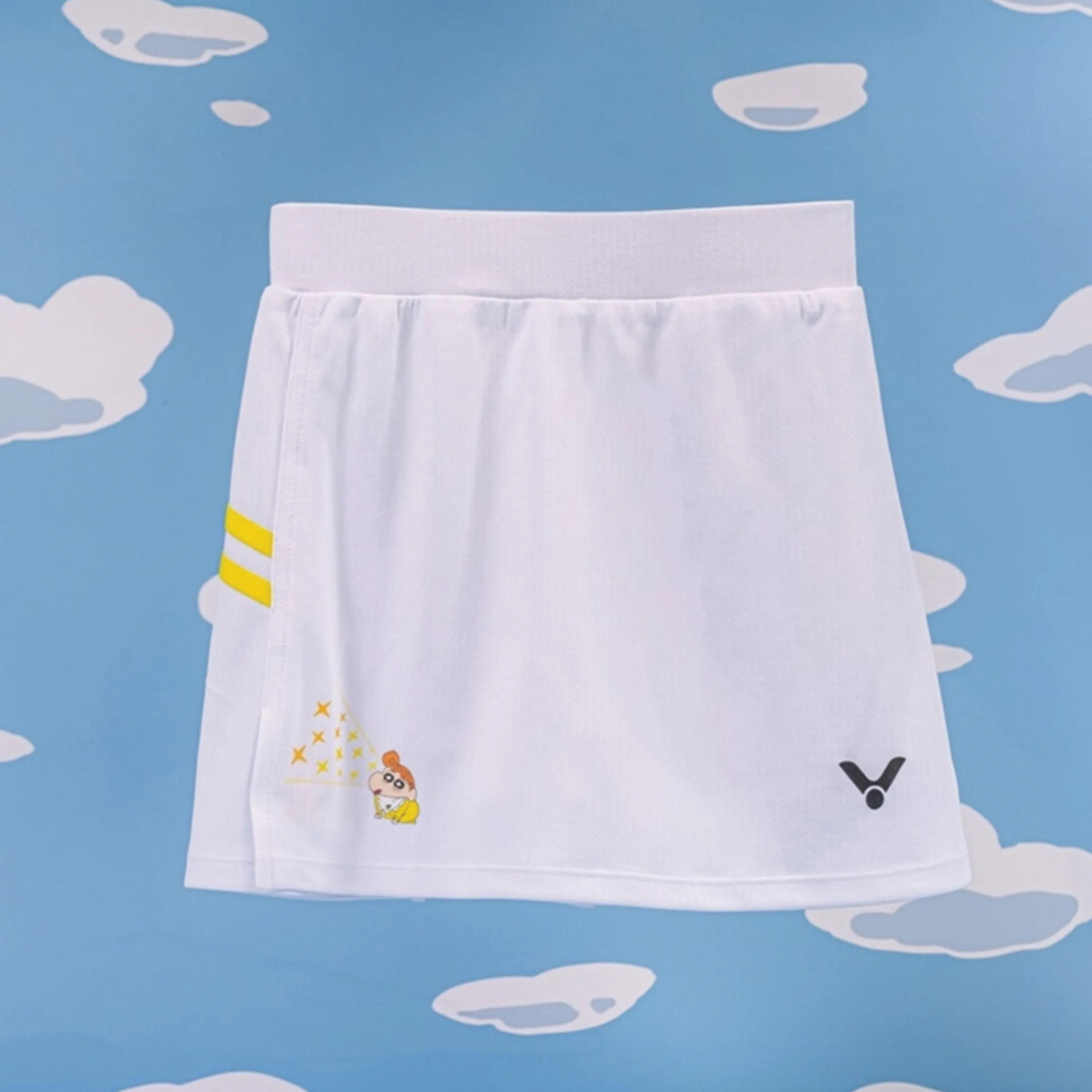 Victor X Crayon Shin-Chan Sports Skort K-405CS A White