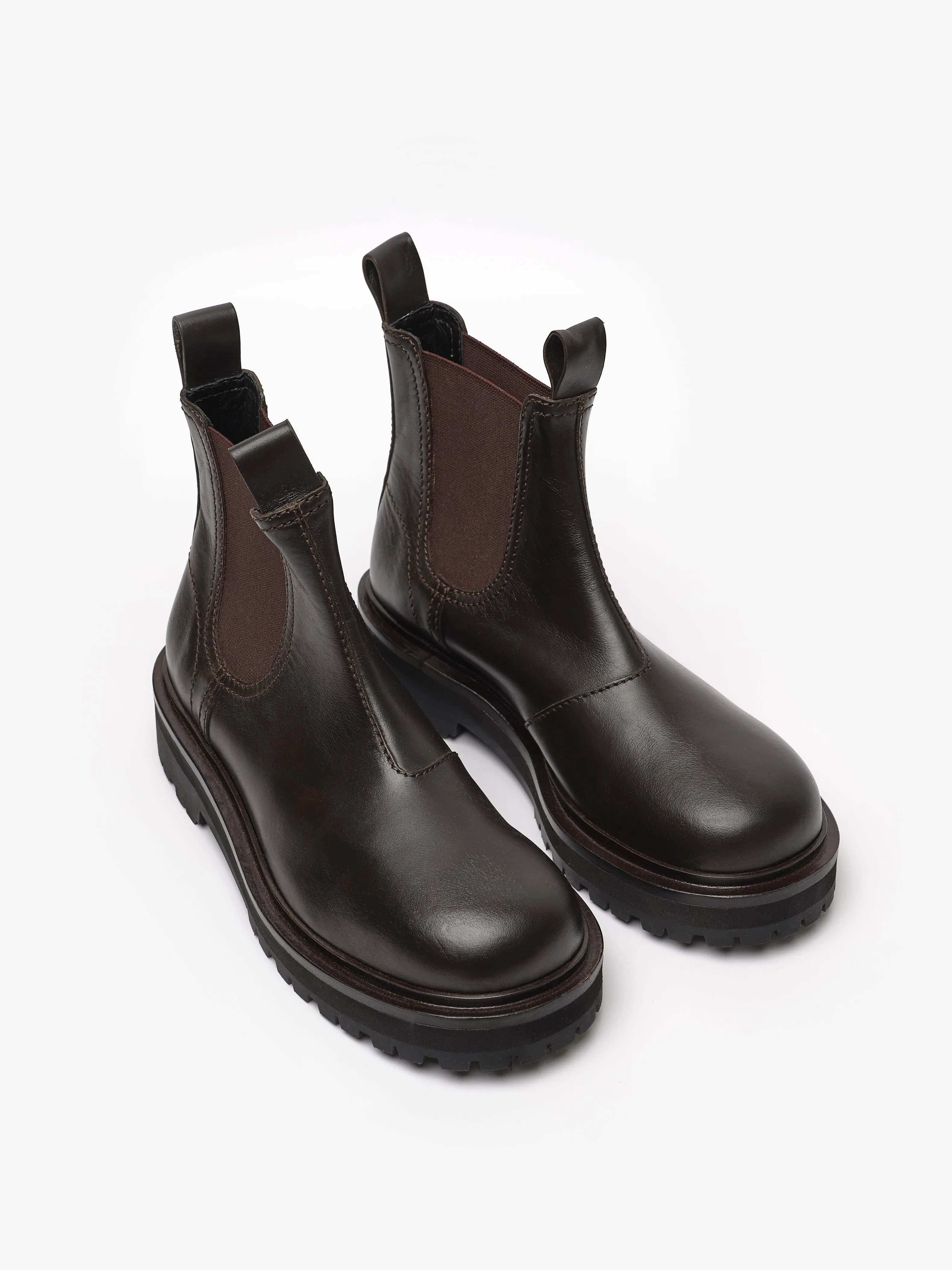 Women's Kick Boot in Caffe