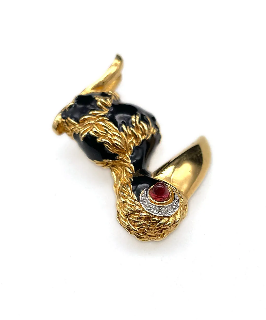 【チェコ買付】ヴィンテージ D'ORLAN バード ブローチ/Vintage D'ORLAN Bird Brooch