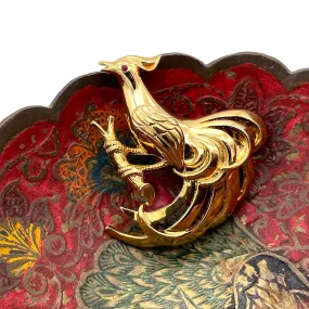 【フランス輸入】ヴィンテージ SPHINX バード ブローチ/Vintage SPHINX Bird Brooch