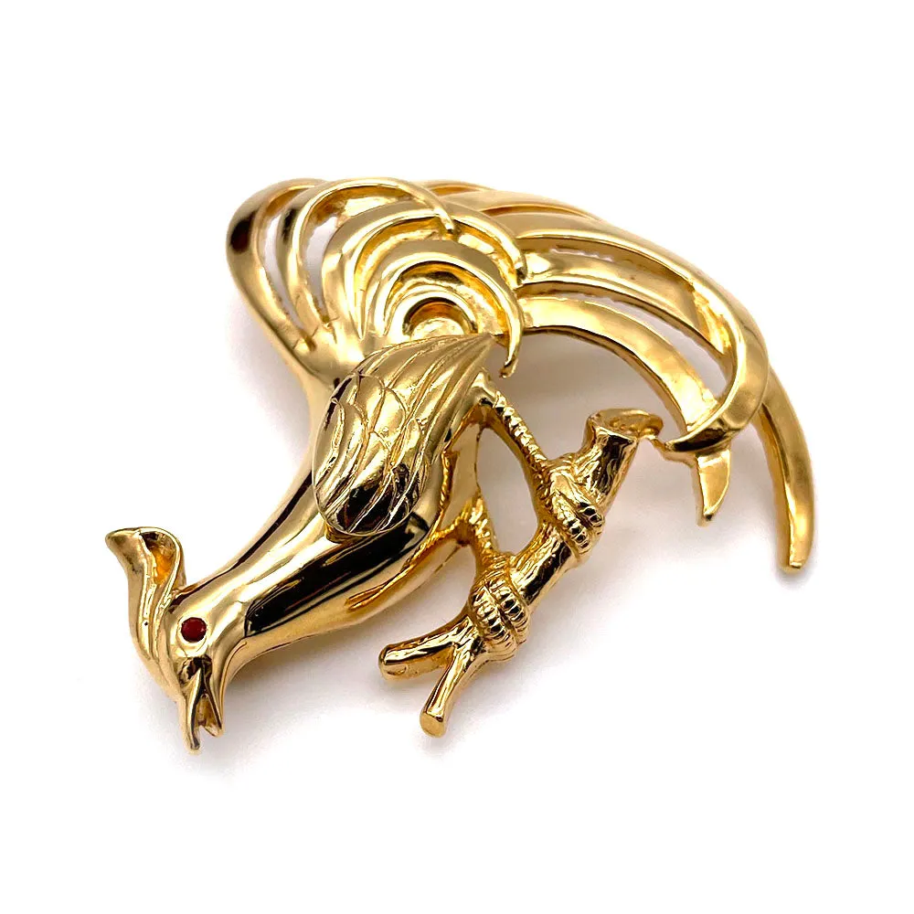 【フランス輸入】ヴィンテージ SPHINX バード ブローチ/Vintage SPHINX Bird Brooch